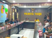 Coffee Morning Bersama Wartawan, Kapolresta Tidore Tegaskan Komitmen Keterbukaan Informasi