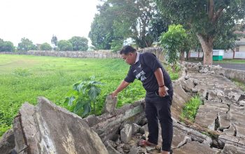 Pagar Stadion Marimoi Ambruk, Ketua Komisi III DPRD Tidore Turun Tangan