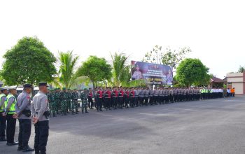 Polresta Tidore Gelar Apel Siaga Kamtibmas, Pemkot Dukung Pengamanan Ramadhan 1447 H