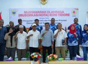 Wawali Resmi Ditetapkan sebagai Ketua Umum KONI Kota Tidore Kepulauan