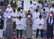 Suasana Khidmat Selimuti Salat Idulfitri 1447 H di Halaman Kantor Wali Kota Tidore