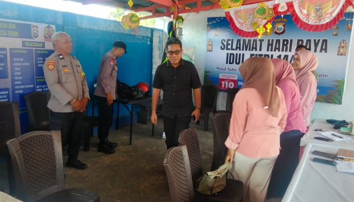 H-1 Idulfitri, Wawali Tidore Tinjau Arus Mudik dan Ingatkan Prioritas Keselamatan