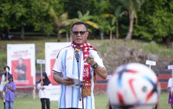 Wali Kota Muhammad Sinen Buka Sumkusu Cup II, 33 Tim Siap Adu Skill