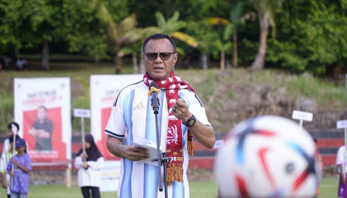 Wali Kota Muhammad Sinen Buka Sumkusu Cup II, 33 Tim Siap Adu Skill