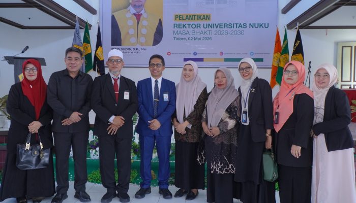 Pelantikan Rektor Universitas Nuku, Wawali: Kampus Kunci Kemajuan Tidore