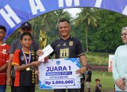 Bocah-Bocah Tidore Tampil Memukau di Sumkusu Cup II, Wali Kota Beri Dukungan Penuh