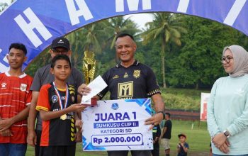 Bocah-Bocah Tidore Tampil Memukau di Sumkusu Cup II, Wali Kota Beri Dukungan Penuh