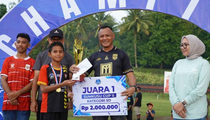 Bocah-Bocah Tidore Tampil Memukau di Sumkusu Cup II, Wali Kota Beri Dukungan Penuh