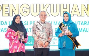 Rahmawati Sinen Resmi Jadi Bunda Literasi Tidore, Siap Genjot Budaya Baca Generasi Muda