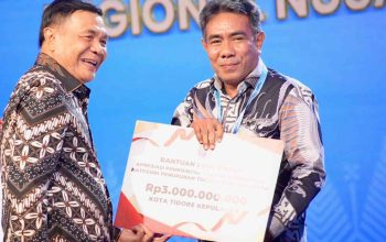 Tidore Toreh Prestasi Nasional, Sukses Turunkan Pengangguran dan Kantongi Insentif Rp3 Miliar