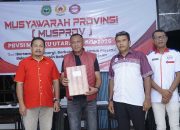 Aklamasi di Musprov, Muhammad Sinen Nahkodai PBVSI Maluku Utara Periode Kedua