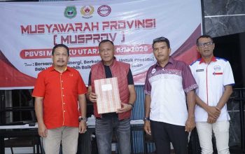 Aklamasi di Musprov, Muhammad Sinen Nahkodai PBVSI Maluku Utara Periode Kedua