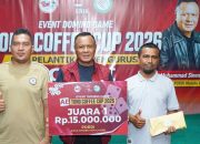 AE Tong Coffee Cup 2026 Ditutup, Wali Kota Tidore Gaungkan Domino sebagai Olahraga Pemersatu