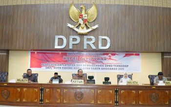 Paripurna DPRD Tidore: Efisiensi Anggaran 2025 Jadi Momentum Perkuat Ekonomi Daerah