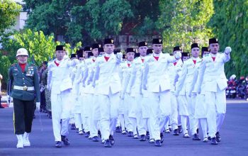 Paskibraka Tidore Sempurna! Dua Tugas Pengibaran dan Penurunan Bendera Berhasil Dituntaskan