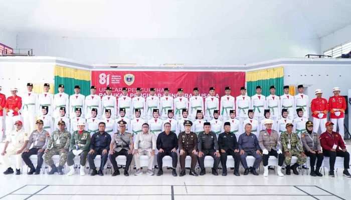 Calon Paskibraka Kota Tidore Resmi Dikukuhkan