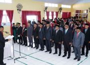 Lantik 56 Pejabat, Muhammad Sinen Tekankan Kerja Nyata dan Integritas