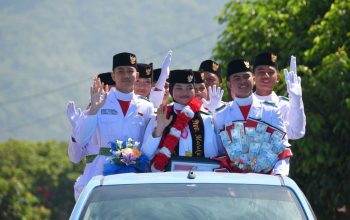 Harumkan Nama Malut di Istana, Mardhatilla Disambut Meriah di Tidore