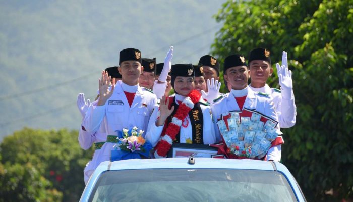 Harumkan Nama Malut di Istana, Mardhatilla Disambut Meriah di Tidore